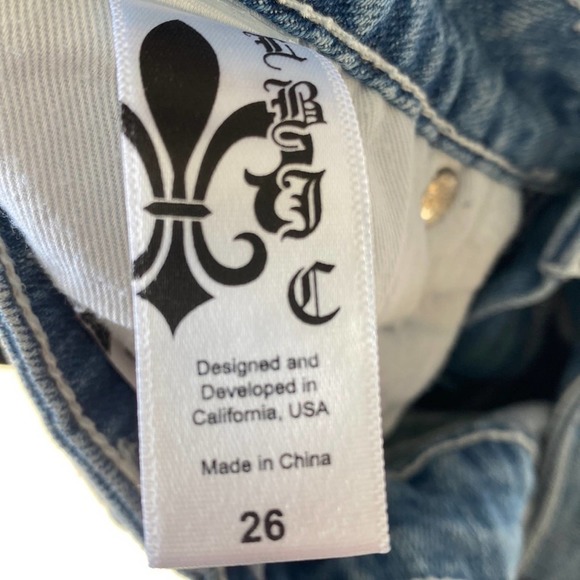 LBJC Straight Leg Light Wash Jean - 26 - Picture 4 of 8